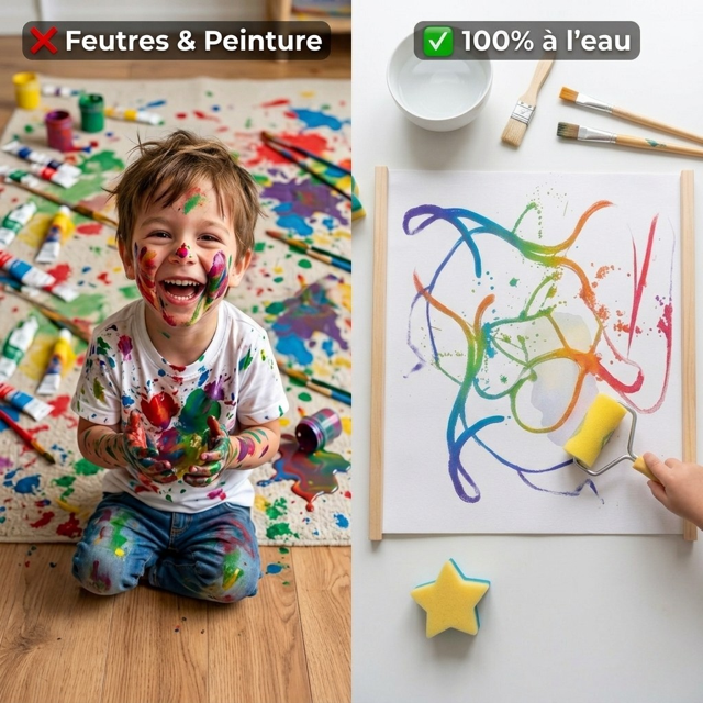La MagicToile™ - La Toile Géante Magique à l'Eau
